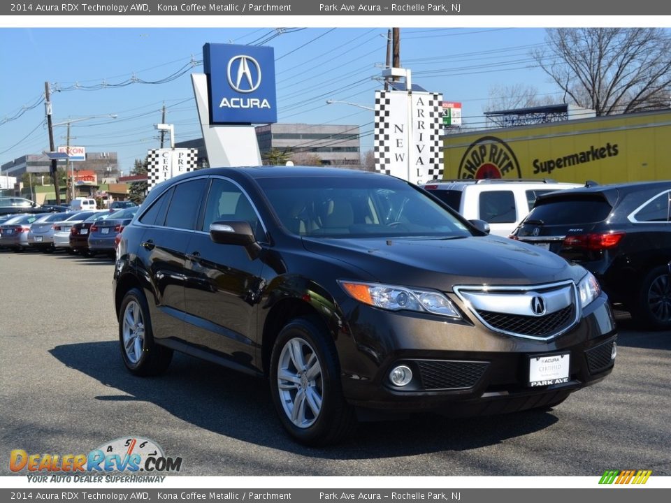 2014 Acura RDX Technology AWD Kona Coffee Metallic / Parchment Photo #1