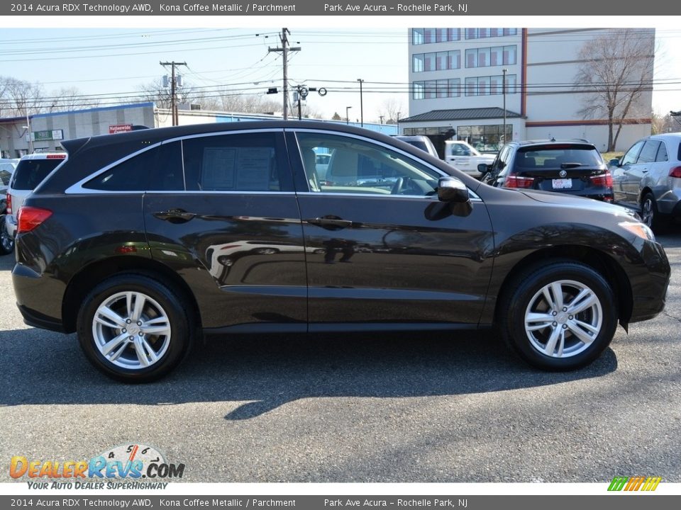 2014 Acura RDX Technology AWD Kona Coffee Metallic / Parchment Photo #2