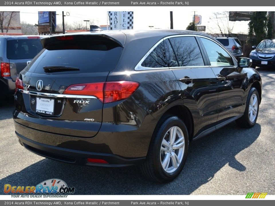 2014 Acura RDX Technology AWD Kona Coffee Metallic / Parchment Photo #3