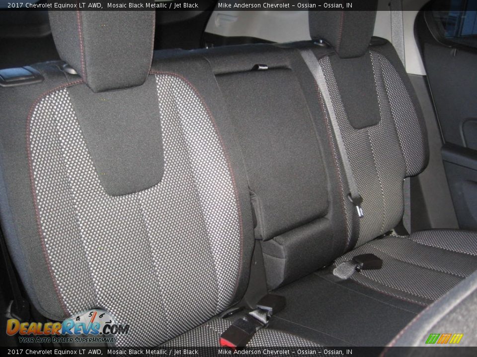2017 Chevrolet Equinox LT AWD Mosaic Black Metallic / Jet Black Photo #11