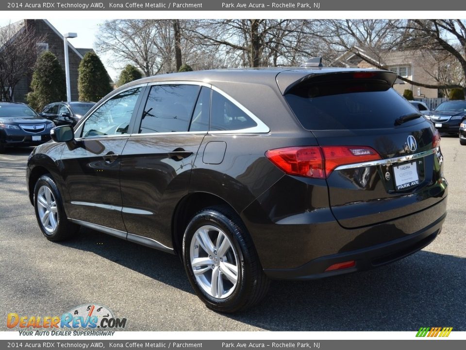 2014 Acura RDX Technology AWD Kona Coffee Metallic / Parchment Photo #5