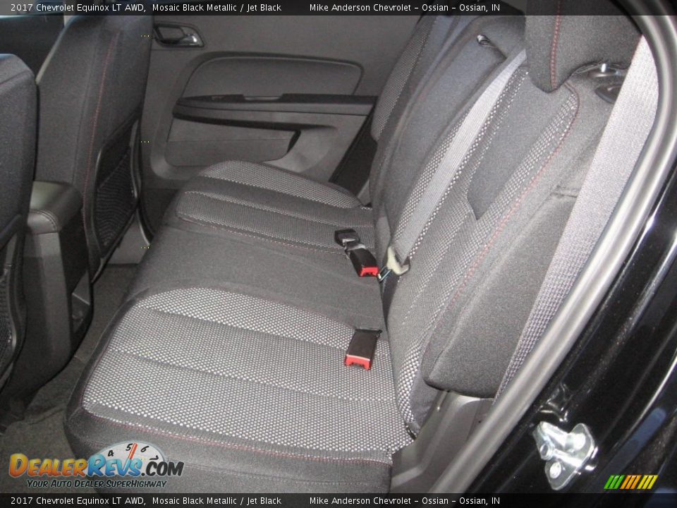 2017 Chevrolet Equinox LT AWD Mosaic Black Metallic / Jet Black Photo #12