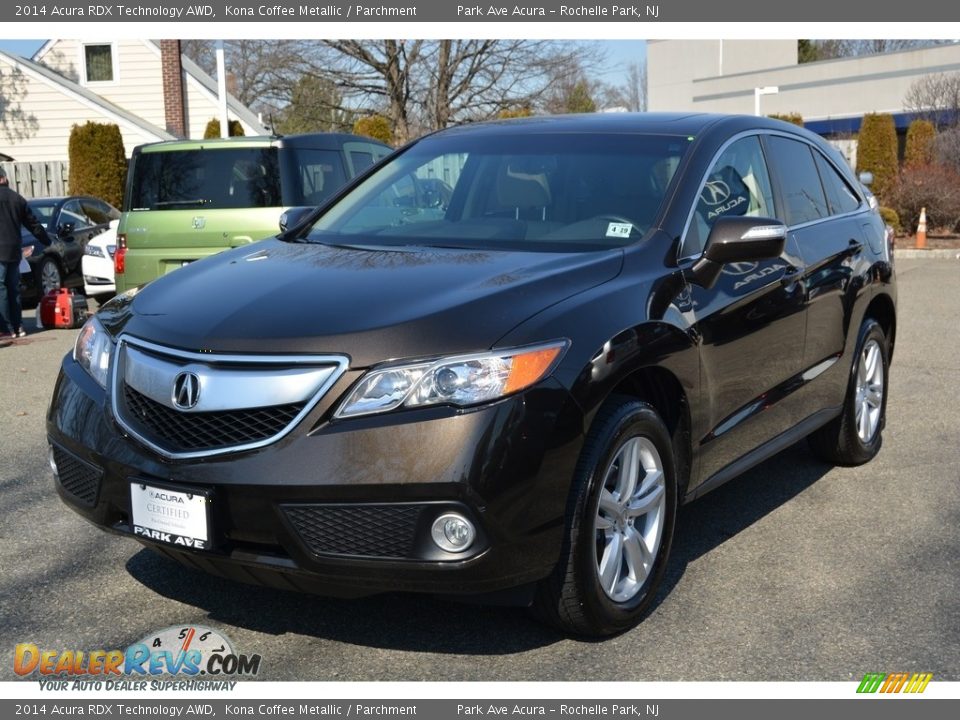 2014 Acura RDX Technology AWD Kona Coffee Metallic / Parchment Photo #7