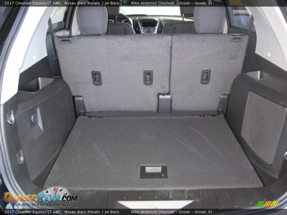 2017 Chevrolet Equinox LT AWD Mosaic Black Metallic / Jet Black Photo #14