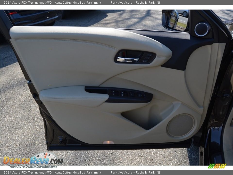 2014 Acura RDX Technology AWD Kona Coffee Metallic / Parchment Photo #9