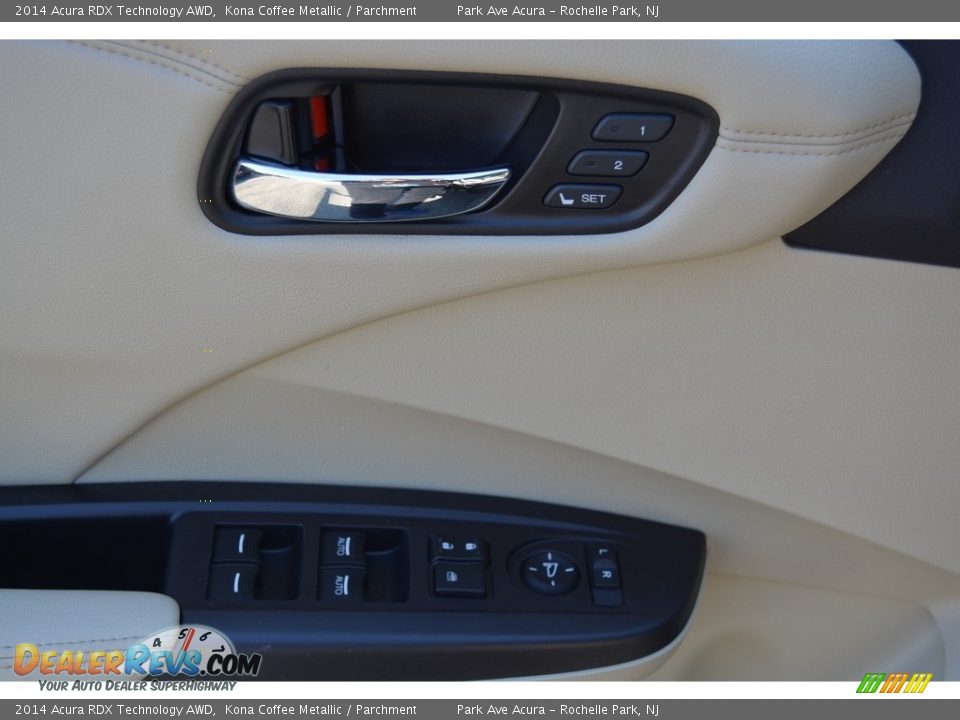 2014 Acura RDX Technology AWD Kona Coffee Metallic / Parchment Photo #10