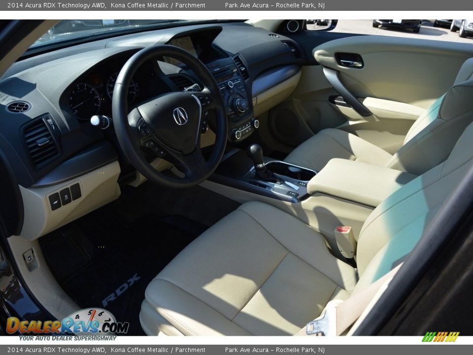 2014 Acura RDX Technology AWD Kona Coffee Metallic / Parchment Photo #11
