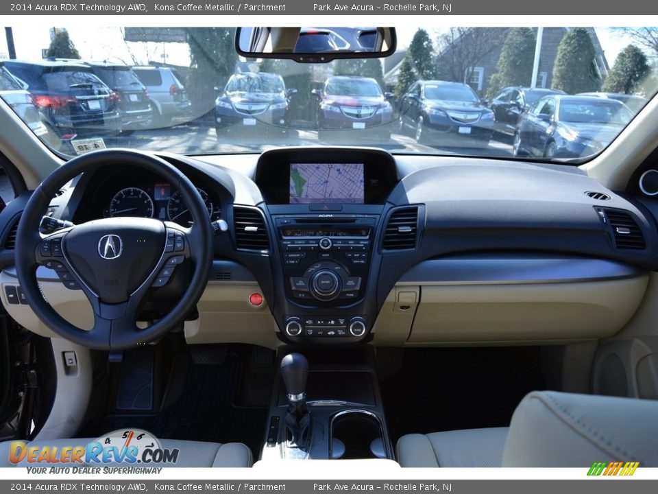 2014 Acura RDX Technology AWD Kona Coffee Metallic / Parchment Photo #15