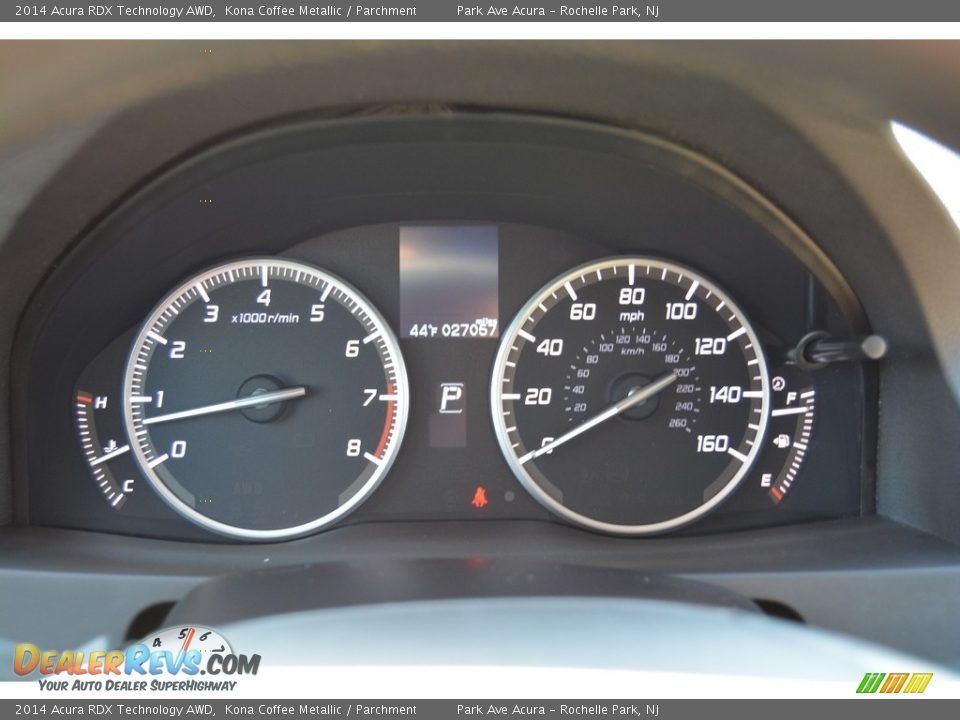 2014 Acura RDX Technology AWD Kona Coffee Metallic / Parchment Photo #21