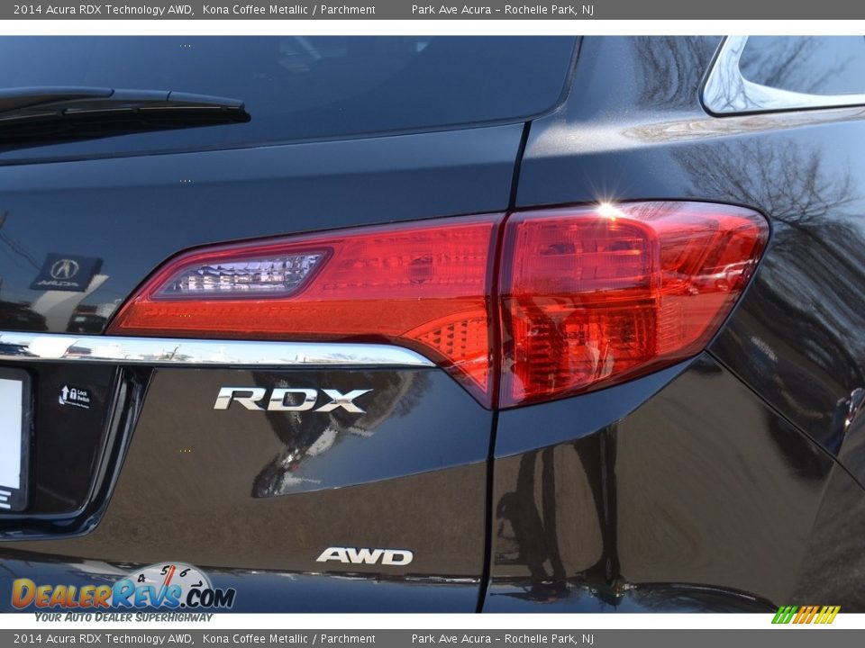 2014 Acura RDX Technology AWD Kona Coffee Metallic / Parchment Photo #24