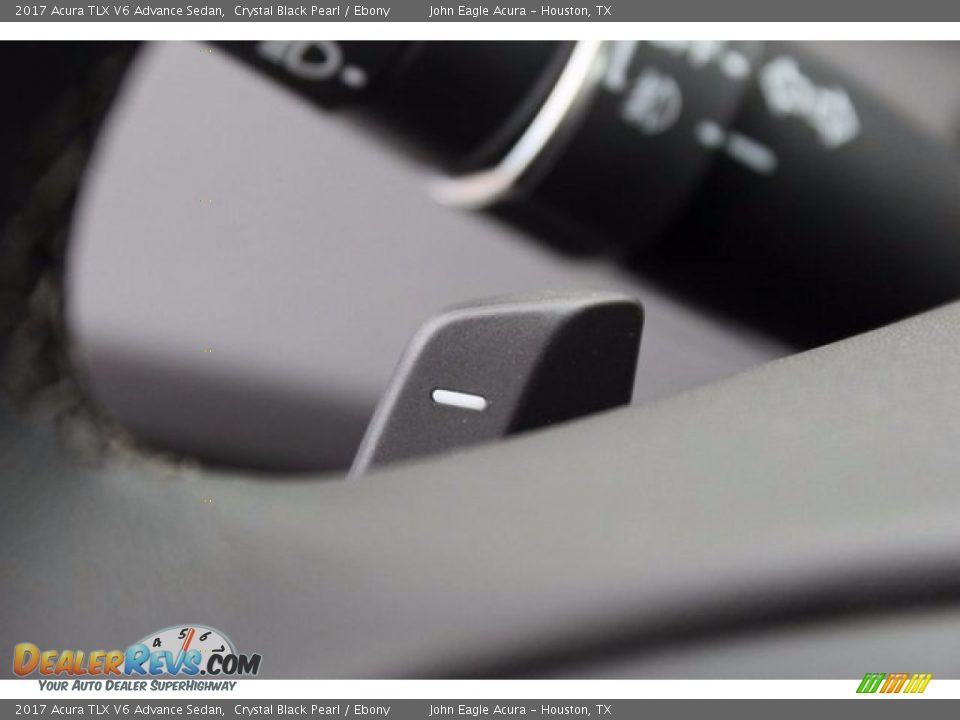 2017 Acura TLX V6 Advance Sedan Crystal Black Pearl / Ebony Photo #36