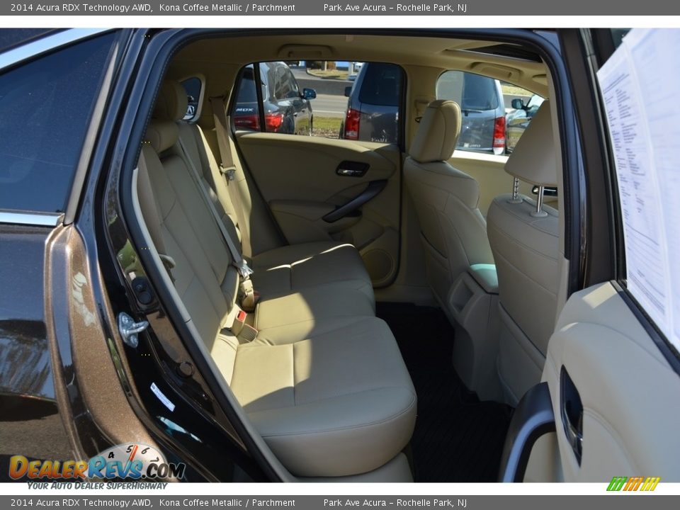 2014 Acura RDX Technology AWD Kona Coffee Metallic / Parchment Photo #26