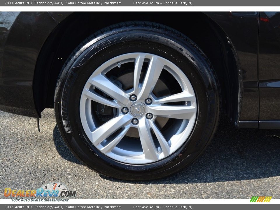 2014 Acura RDX Technology AWD Kona Coffee Metallic / Parchment Photo #33