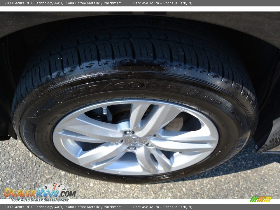 2014 Acura RDX Technology AWD Kona Coffee Metallic / Parchment Photo #34