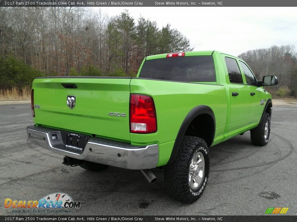 2017 Ram 2500 Tradesman Crew Cab 4x4 Hills Green / Black/Diesel Gray Photo #6
