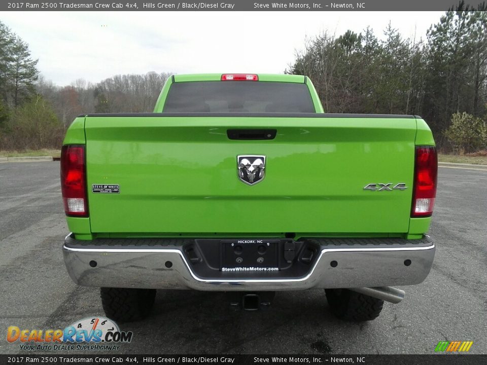 2017 Ram 2500 Tradesman Crew Cab 4x4 Hills Green / Black/Diesel Gray Photo #7