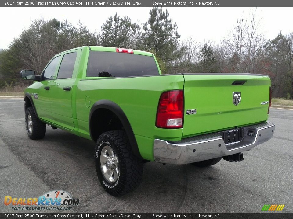 2017 Ram 2500 Tradesman Crew Cab 4x4 Hills Green / Black/Diesel Gray Photo #8