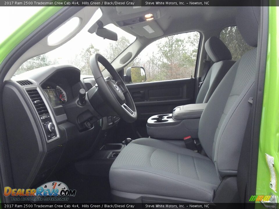 2017 Ram 2500 Tradesman Crew Cab 4x4 Hills Green / Black/Diesel Gray Photo #10