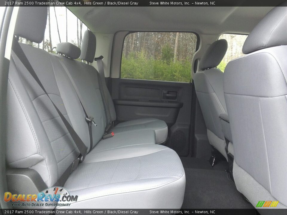 2017 Ram 2500 Tradesman Crew Cab 4x4 Hills Green / Black/Diesel Gray Photo #13