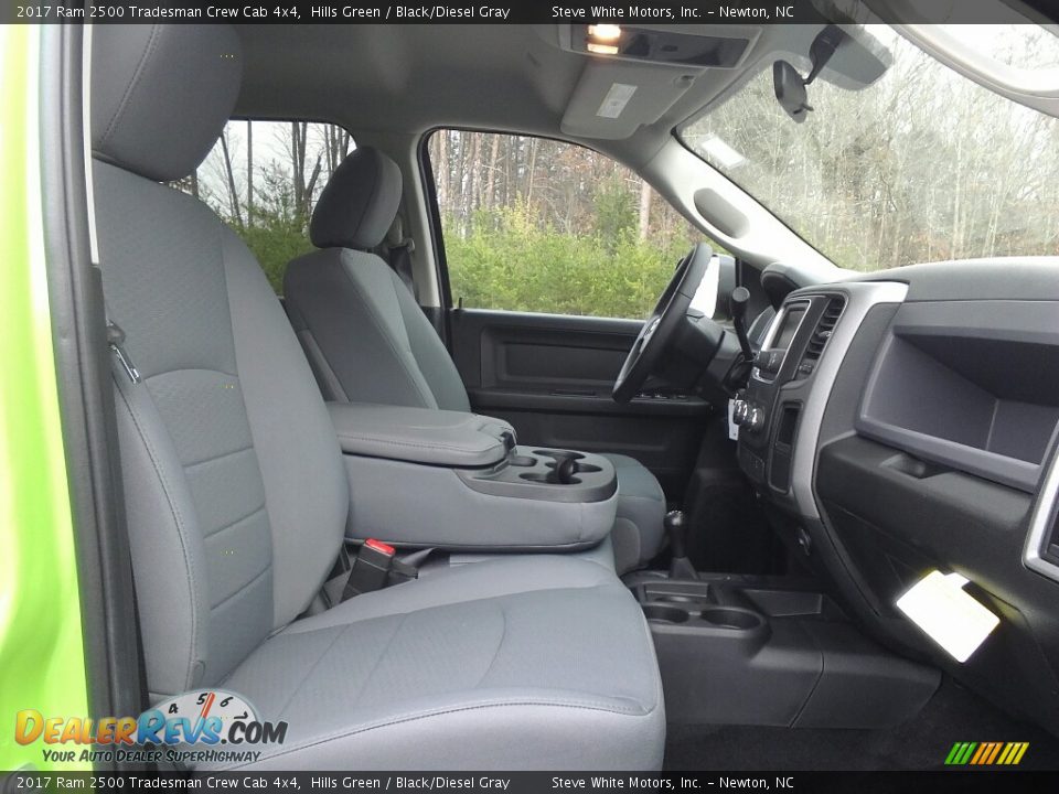2017 Ram 2500 Tradesman Crew Cab 4x4 Hills Green / Black/Diesel Gray Photo #14