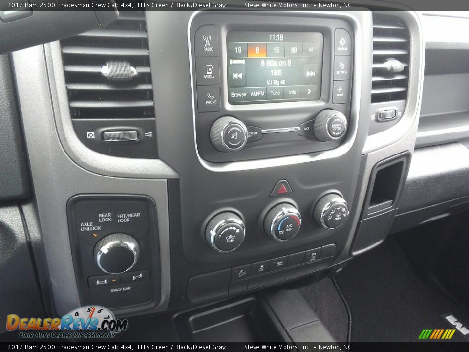 Controls of 2017 Ram 2500 Tradesman Crew Cab 4x4 Photo #19