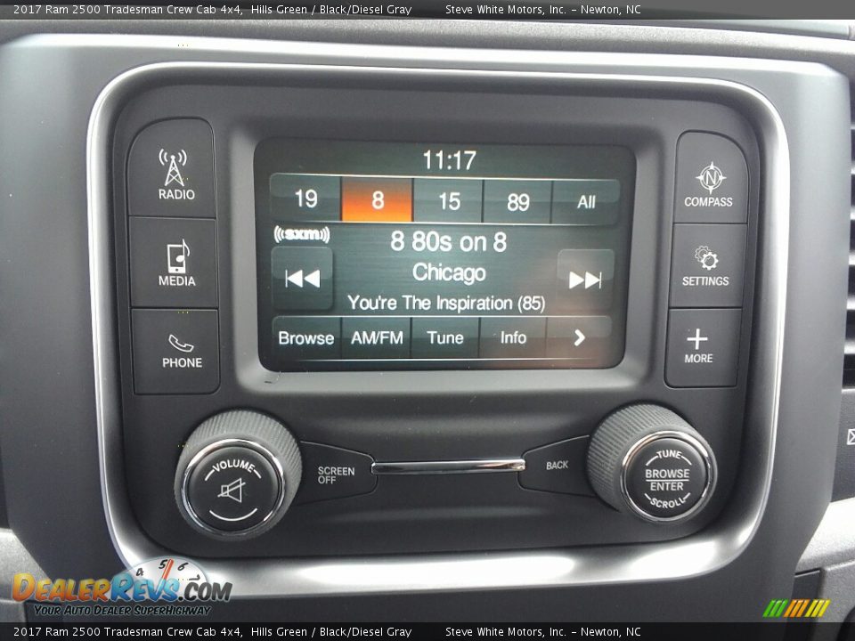 Controls of 2017 Ram 2500 Tradesman Crew Cab 4x4 Photo #20