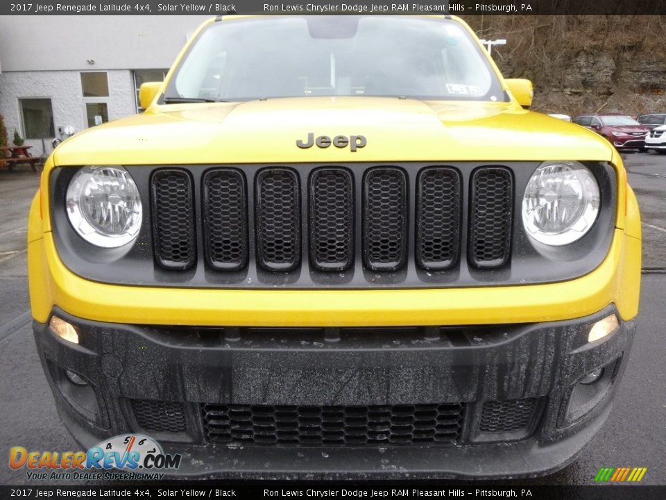 2017 Jeep Renegade Latitude 4x4 Solar Yellow / Black Photo #9