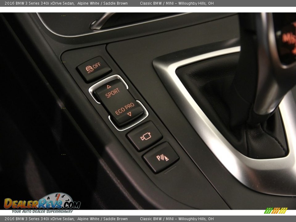 Controls of 2016 BMW 3 Series 340i xDrive Sedan Photo #14