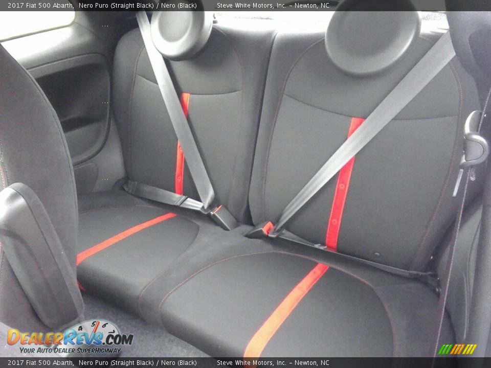 Rear Seat of 2017 Fiat 500 Abarth Photo #11