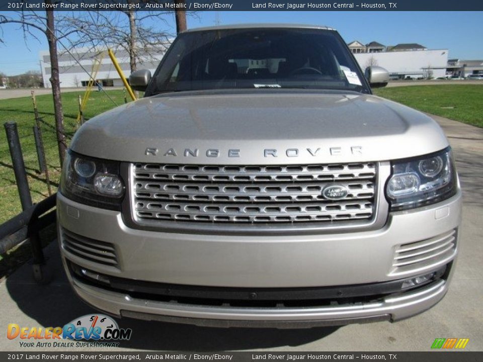 2017 Land Rover Range Rover Supercharged Aruba Metallic / Ebony/Ebony Photo #9