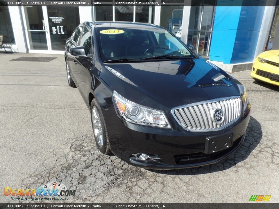 2011 Buick LaCrosse CXS Carbon Black Metallic / Ebony Photo #1