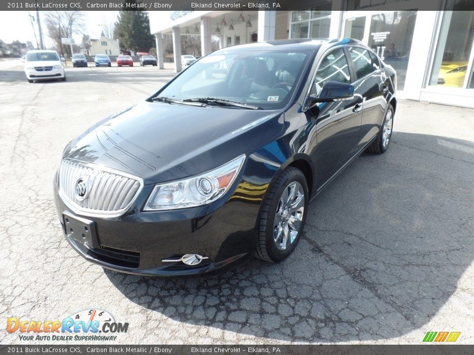 2011 Buick LaCrosse CXS Carbon Black Metallic / Ebony Photo #3