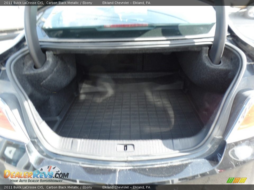 2011 Buick LaCrosse CXS Carbon Black Metallic / Ebony Photo #10