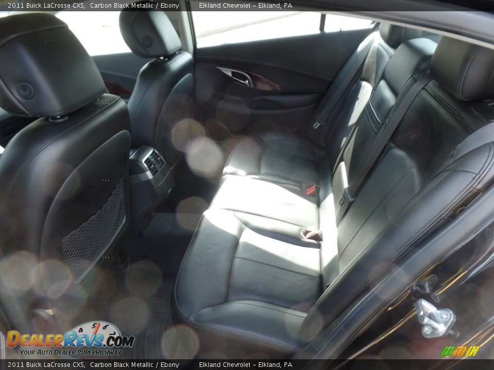 2011 Buick LaCrosse CXS Carbon Black Metallic / Ebony Photo #11