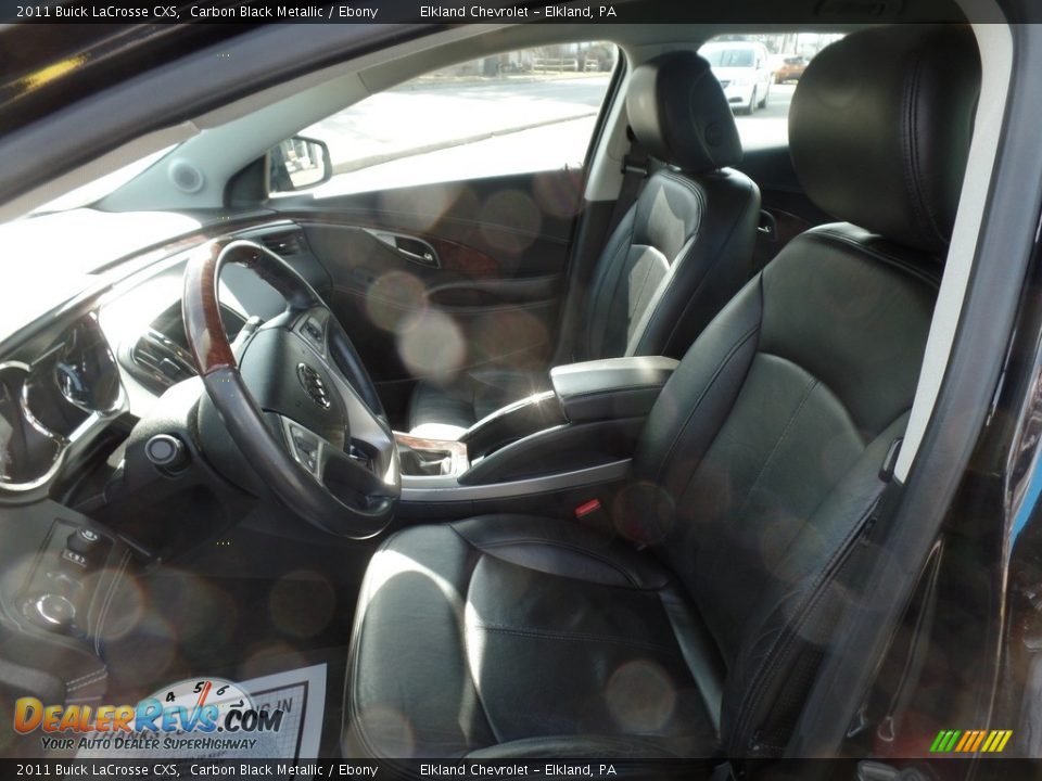 2011 Buick LaCrosse CXS Carbon Black Metallic / Ebony Photo #13