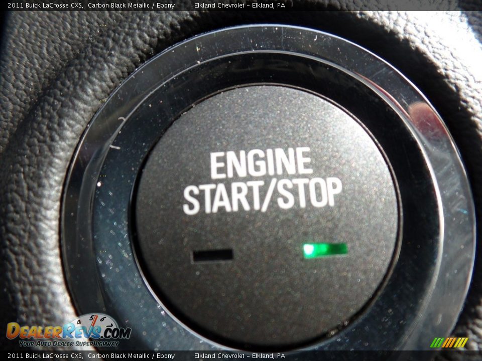 2011 Buick LaCrosse CXS Carbon Black Metallic / Ebony Photo #29