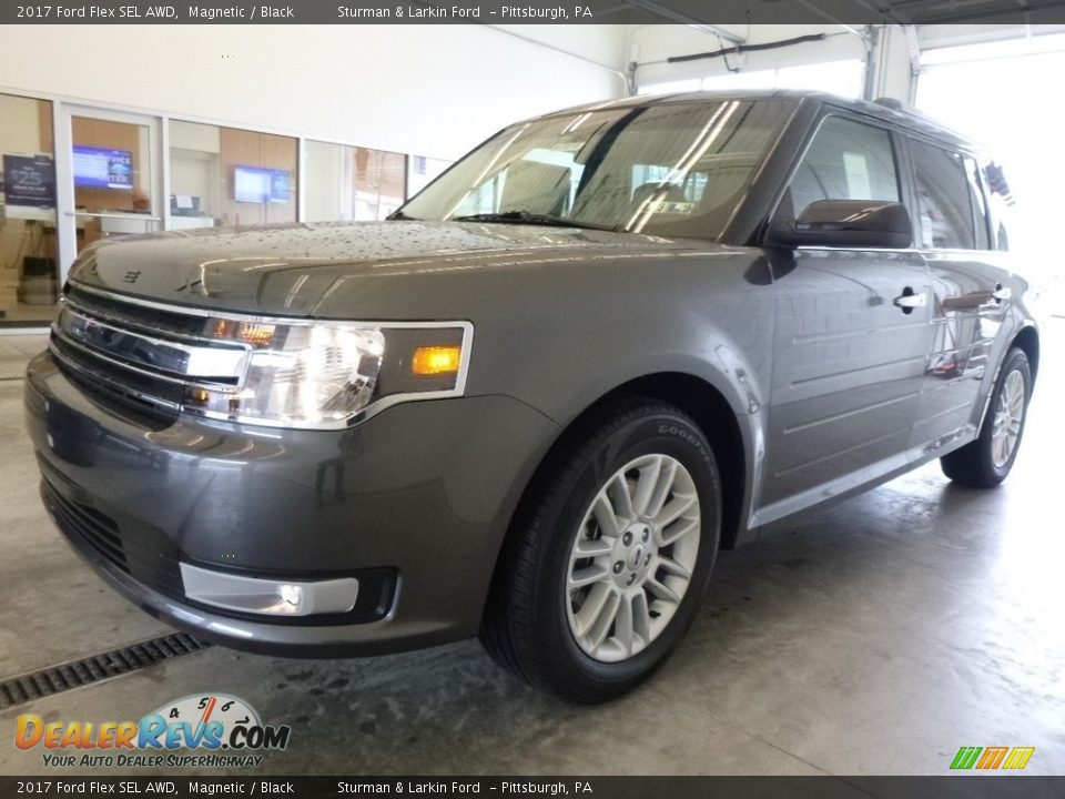 Magnetic 2017 Ford Flex SEL AWD Photo #5