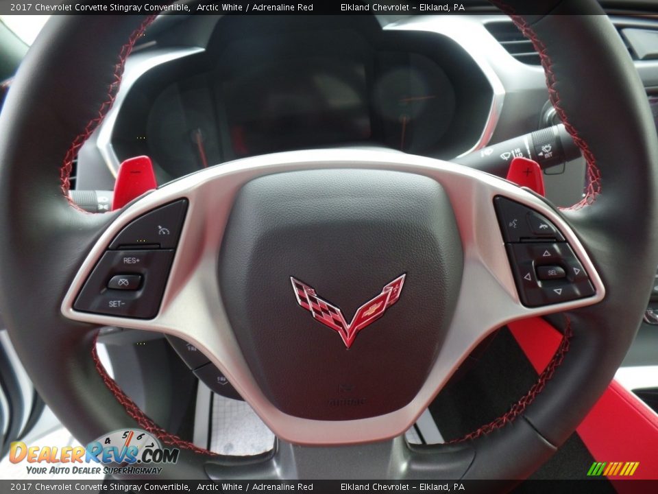 2017 Chevrolet Corvette Stingray Convertible Steering Wheel Photo #16