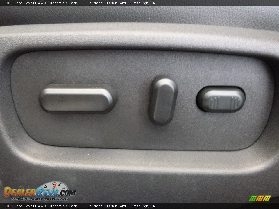 2017 Ford Flex SEL AWD Magnetic / Black Photo #12