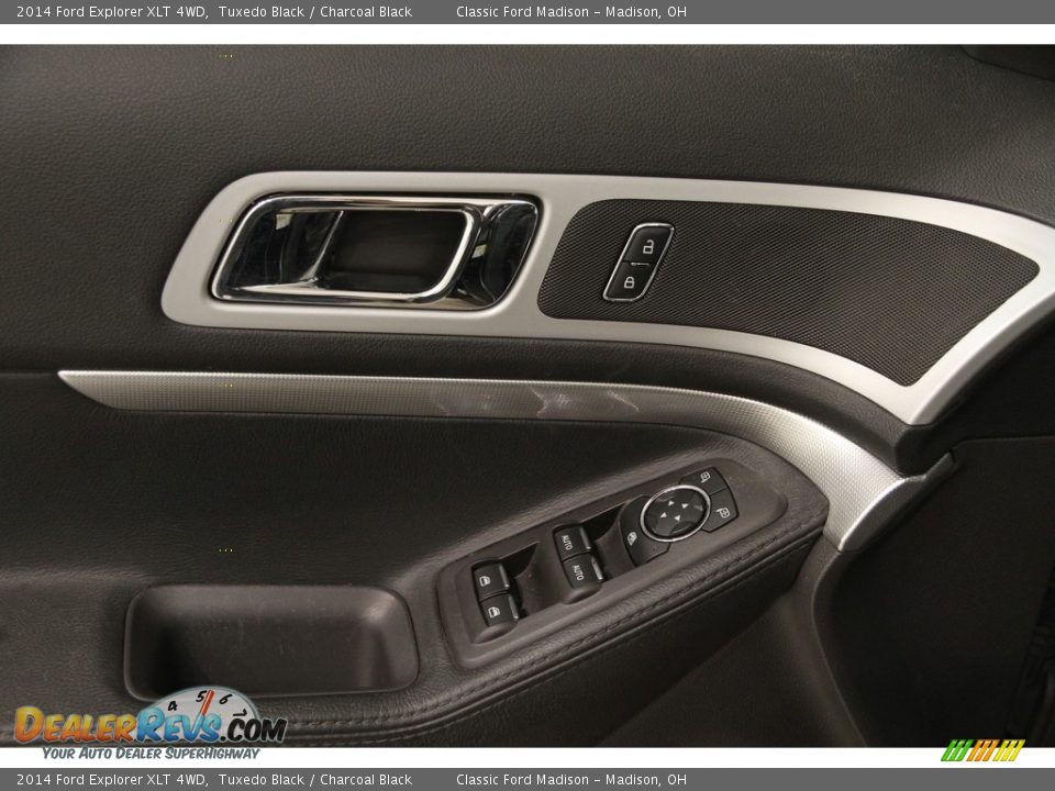 2014 Ford Explorer XLT 4WD Tuxedo Black / Charcoal Black Photo #5