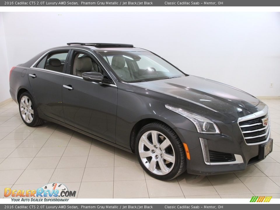 Front 3/4 View of 2016 Cadillac CTS 2.0T Luxury AWD Sedan Photo #1