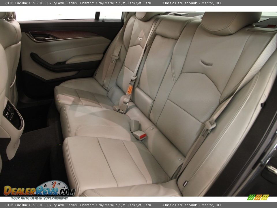 2016 Cadillac CTS 2.0T Luxury AWD Sedan Phantom Gray Metallic / Jet Black/Jet Black Photo #18