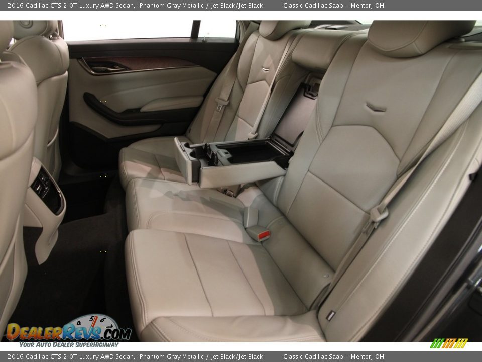 2016 Cadillac CTS 2.0T Luxury AWD Sedan Phantom Gray Metallic / Jet Black/Jet Black Photo #19