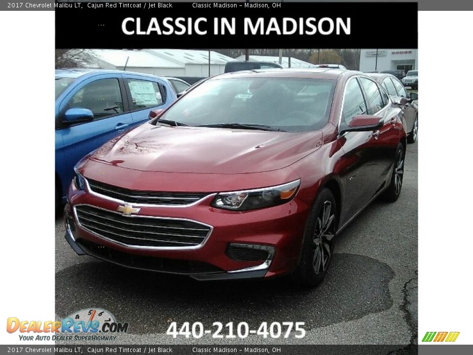 2017 Chevrolet Malibu LT Cajun Red Tintcoat / Jet Black Photo #1