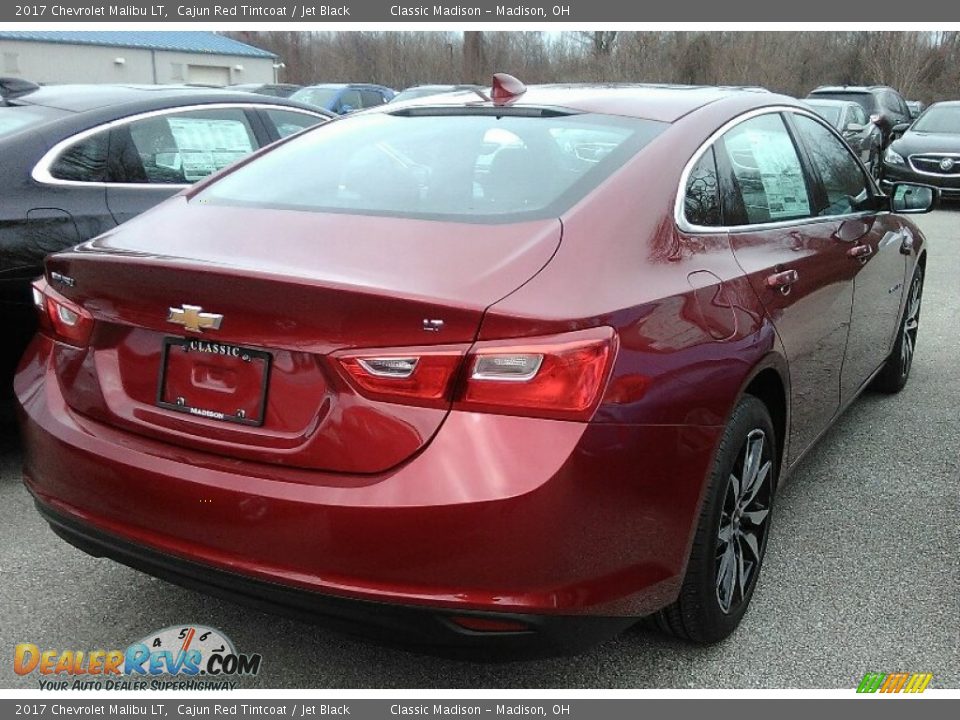 2017 Chevrolet Malibu LT Cajun Red Tintcoat / Jet Black Photo #2