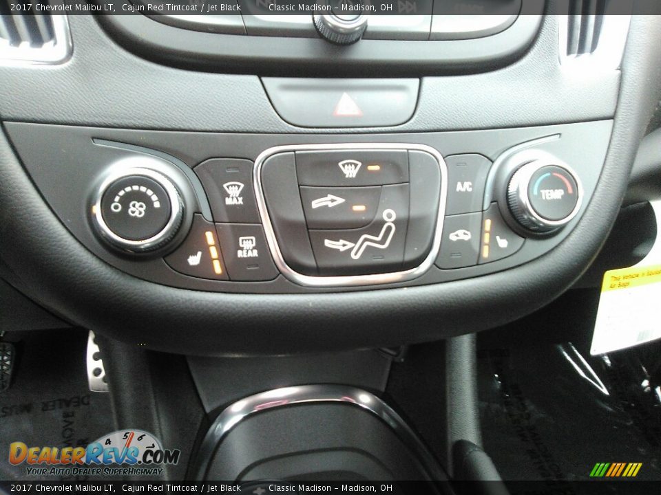 2017 Chevrolet Malibu LT Cajun Red Tintcoat / Jet Black Photo #13