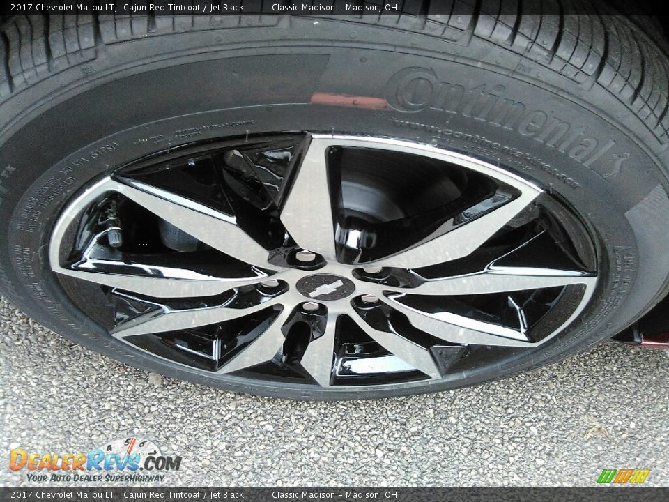 2017 Chevrolet Malibu LT Cajun Red Tintcoat / Jet Black Photo #14