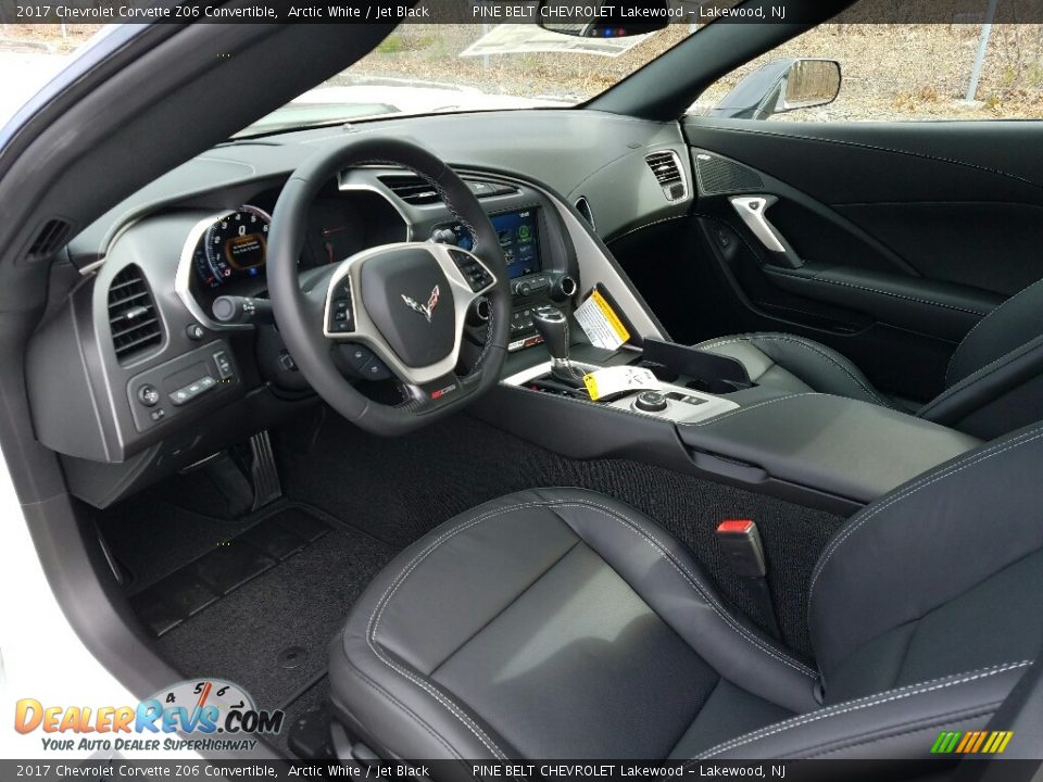 2017 Chevrolet Corvette Z06 Convertible Arctic White / Jet Black Photo #7
