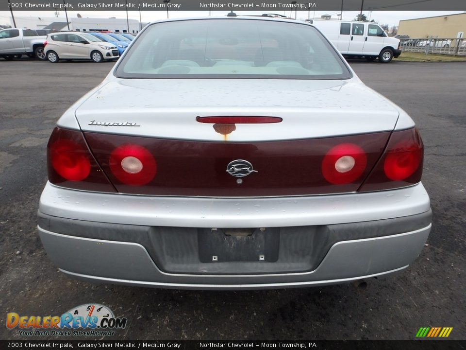 2003 Chevrolet Impala Galaxy Silver Metallic / Medium Gray Photo #3