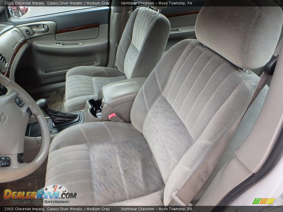 2003 Chevrolet Impala Galaxy Silver Metallic / Medium Gray Photo #8